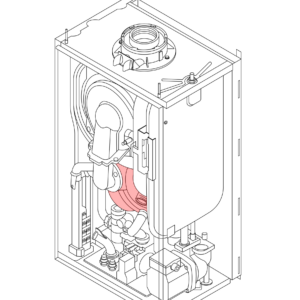 7715779 - BAXI - 800 Range - 836 - Fan Assy - 36KW